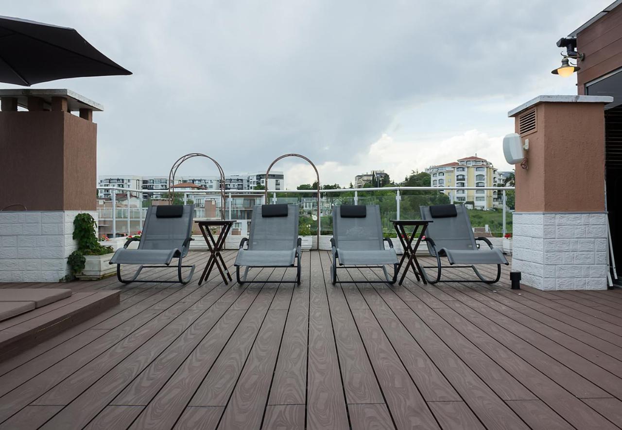 Under The Stars - Lux Penthouse With Pool And Terrace By Flat Mаnager Saints Constantine and Helena Exterior foto